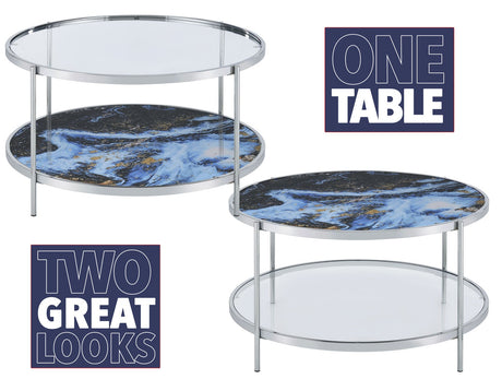 Averie Reversible Top Cocktail Table