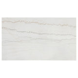 Averill Coffee Bean 72-inch Rectangular White Marble Top Dining Table by Coaster at Eve Furniture