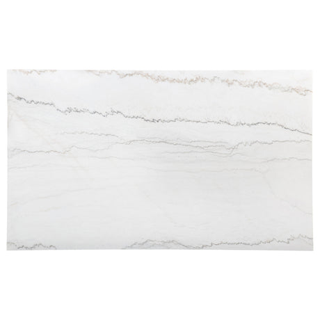 Averill Coffee Bean 72-inch Rectangular White Marble Top Dining Table by Coaster at Eve Furniture