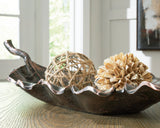 Avermund Antique Copper Finish Sculpture by ASHLEY FURNITURE at Eve Furniture