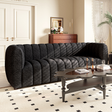 Aversa Black Sofa by Furniture of America at Eve Furniture