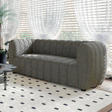 Aversa Charcoal Gray Sofa & Loveseat by Furniture of America at Eve Furniture