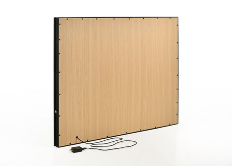 Avery Black Makeup Vanity Set with Lighted Mirror by Crown Mark at Eve Furniture