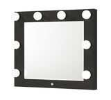 Avery Black Vanity Set w/LED Mirror