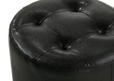 Avery Black Vanity Set w/LED Mirror & Stool