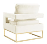 Avery Velvet Accent Chair by TOV Furniture at Eve Furniture