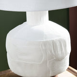 Avi White Table Lamp by Crestview at Eve Furniture