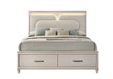 Aviana Light Brown Platform Bedroom Set by New Era Innovations at Eve Furniture