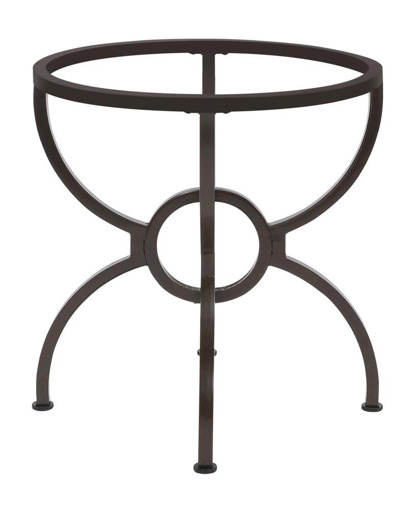 Aviano Gunmetal Dining Table Base