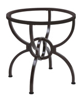Aviano Gunmetal Dining Table Base by Coaster at Eve Furniture