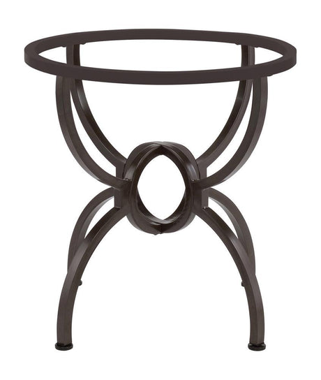 Aviano Gunmetal Dining Table Base by Coaster at Eve Furniture