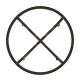 Aviano Gunmetal Dining Table Base by Coaster at Eve Furniture