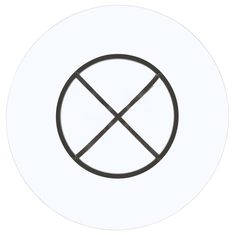 Aviano Gunmetal/Brown 5-Piece Dining Set by Coaster at Eve Furniture