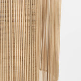 Aviario Natural Cane Cylindrical Pendant Light by Mercana at Eve Furniture