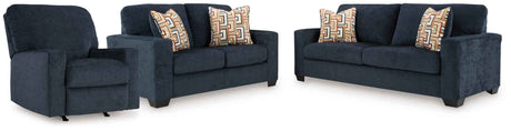 Aviemore Ink Living Room Set by Ashley at Eve Furniture