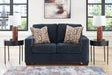 Aviemore Ink Loveseat by Ashley at Eve Furniture