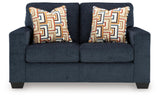 Aviemore Ink Loveseat by Ashley at Eve Furniture
