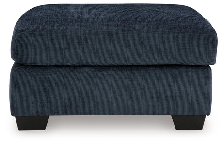 Aviemore Ink Oversized Accent Ottoman by Ashley at Eve Furniture