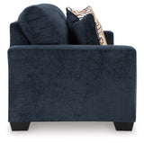 Aviemore Ink Queen Sofa Sleeper by Ashley at Eve Furniture
