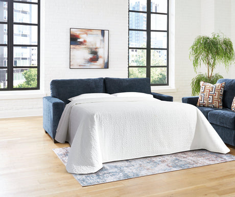Aviemore Ink Queen Sofa Sleeper by Ashley at Eve Furniture
