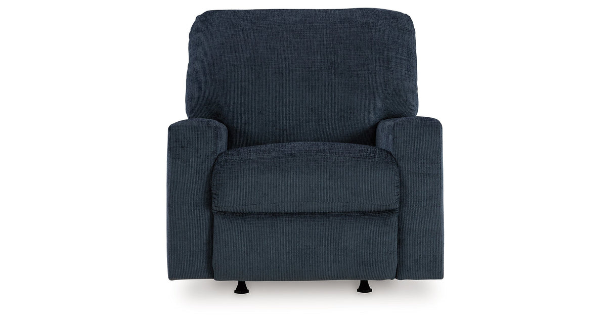 Aviemore Ink Recliner by ASHLEY FURNITURE at Eve Furniture