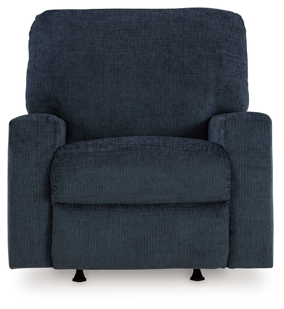 Aviemore Ink Recliner by ASHLEY FURNITURE at Eve Furniture
