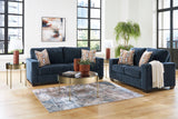 Aviemore Ink Sofa and Loveseat by Ashley at Eve Furniture