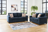 Aviemore Ink Sofa and Loveseat by Ashley at Eve Furniture
