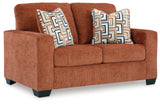 Aviemore Spice Loveseat by Ashley at Eve Furniture