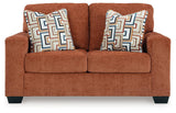 Aviemore Spice Loveseat by Ashley at Eve Furniture