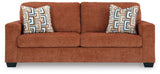 Aviemore Spice Queen Sofa Sleeper by Ashley at Eve Furniture