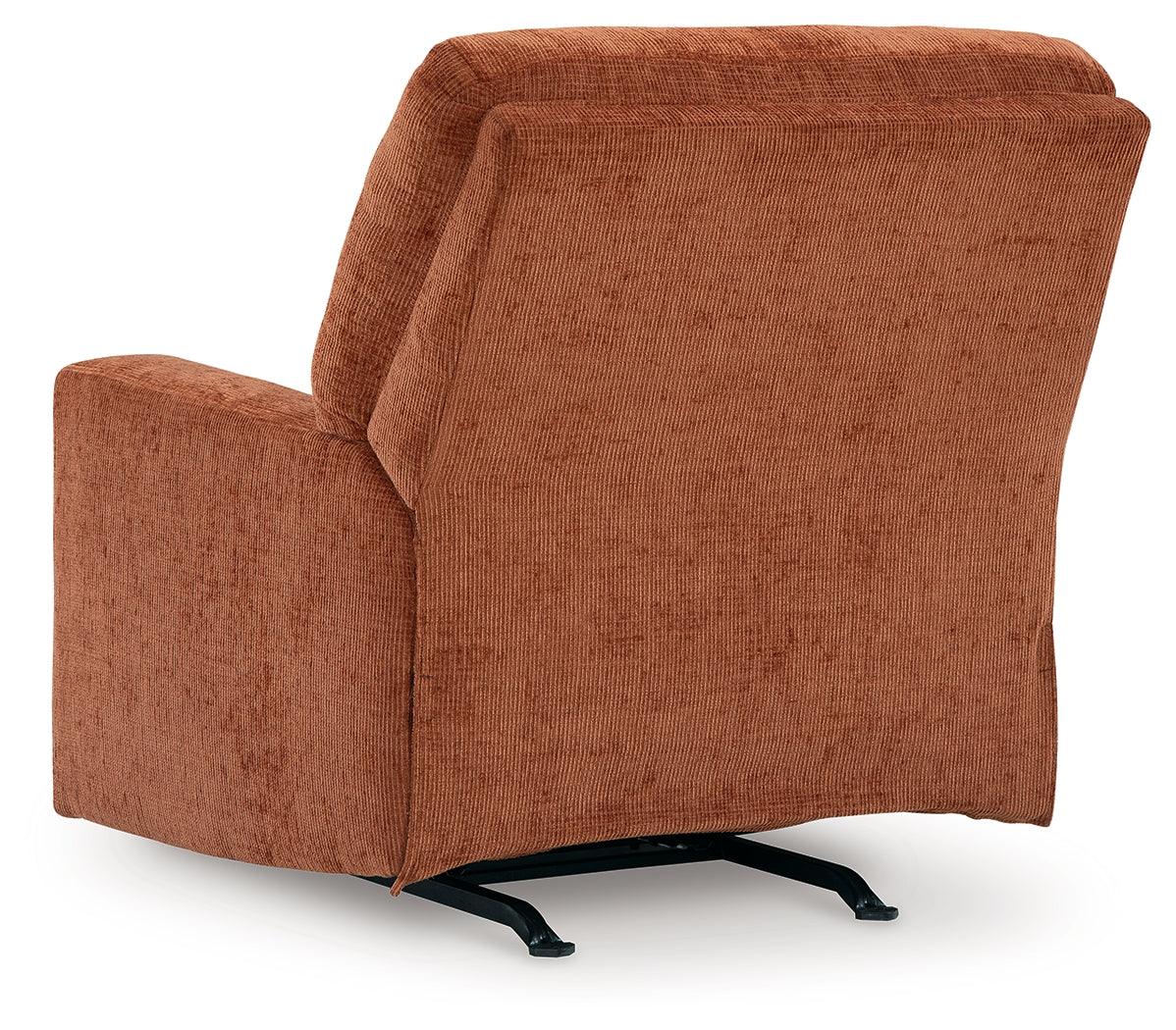 Aviemore Spice Recliner by Ashley at Eve Furniture
