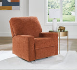 Aviemore Spice Recliner by Ashley at Eve Furniture