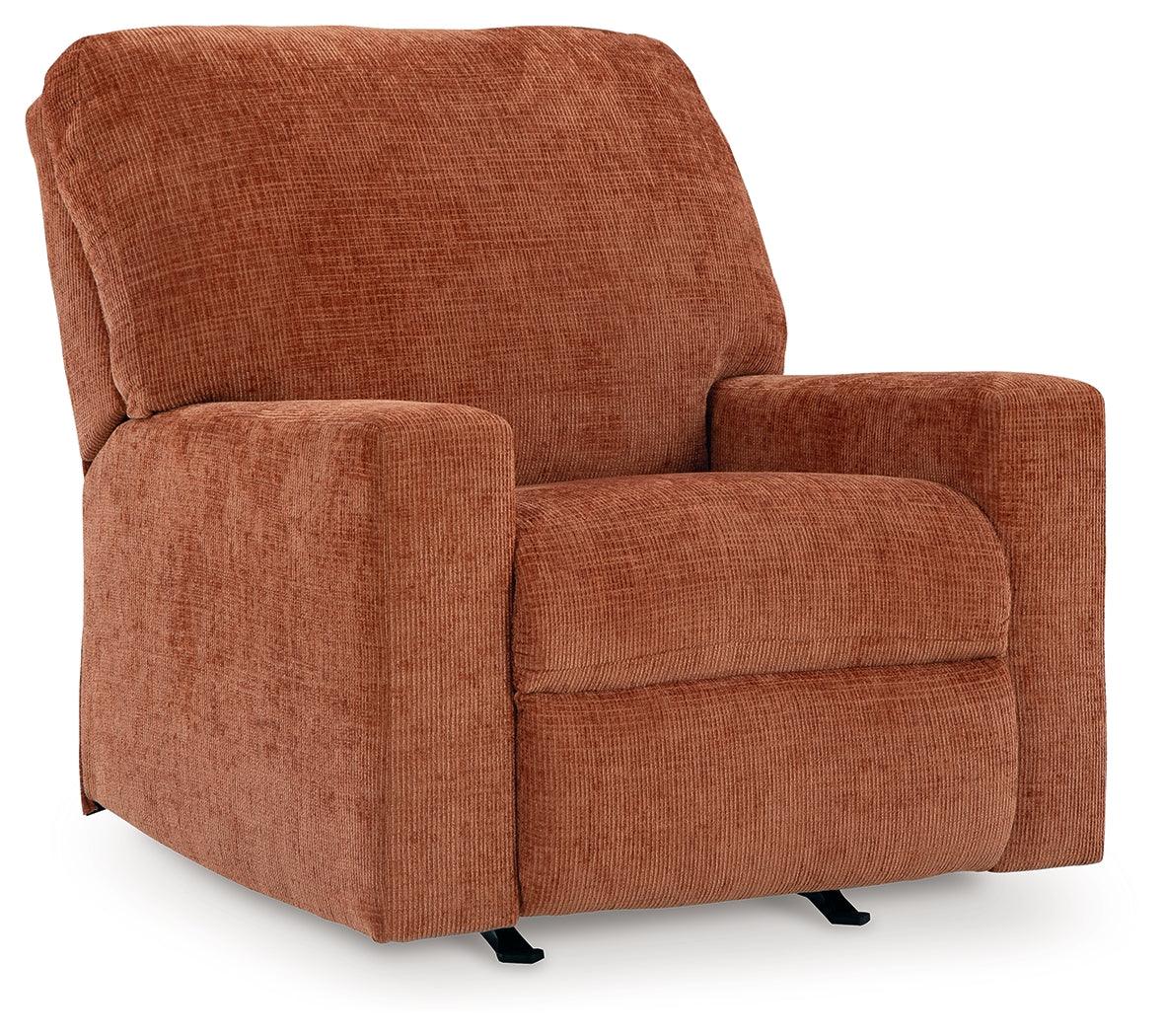 Aviemore Spice Recliner by Ashley at Eve Furniture