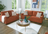 Aviemore Spice Sofa & Loveseat by Ashley at Eve Furniture