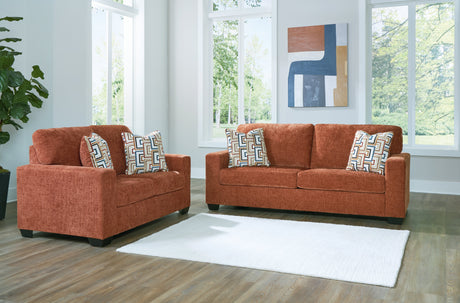 Aviemore Spice Sofa & Loveseat by Ashley at Eve Furniture