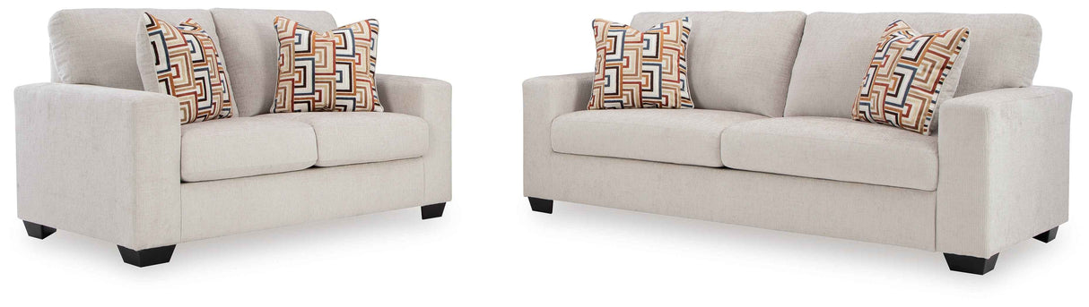 Aviemore Stone Living Room Set by Ashley at Eve Furniture