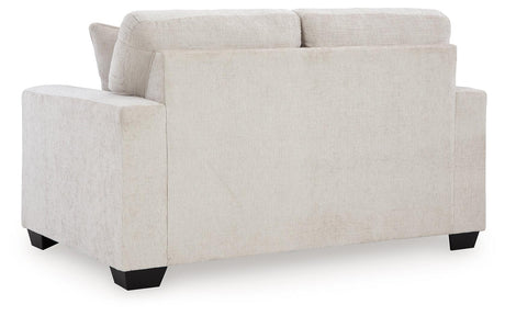 Aviemore Stone Loveseat by Ashley at Eve Furniture