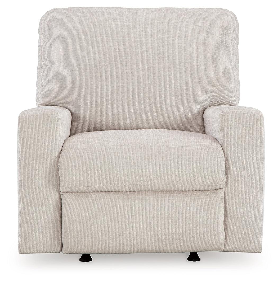 Aviemore Stone Manual Recliner by Ashley at Eve Furniture