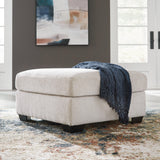 Aviemore Stone Oversized Accent Ottoman by Ashley at Eve Furniture