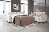 Aviemore Stone Queen Sofa Sleeper by Ashley at Eve Furniture