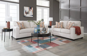 Aviemore Stone Sofa and Loveseat by Ashley at Eve Furniture