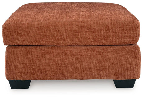 Aviemore Spice Oversized Accent Ottoman by Ashley at Eve Furniture