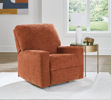 Aviemore Spice Recliner by Ashley at Eve Furniture