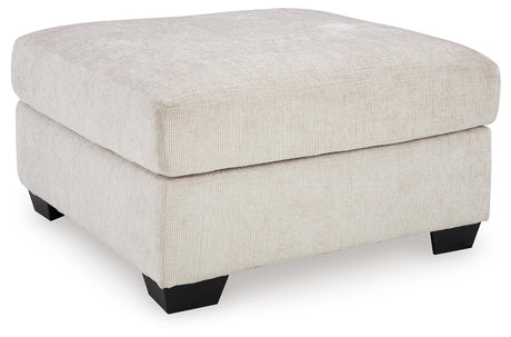 Aviemore Stone Oversized Accent Ottoman by Ashley at Eve Furniture