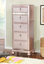 Avior Rose Gold Swivel Chest by Furniture of America at Eve Furniture