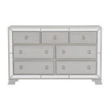 Avondale Silver Mirrored Dresser by Homelegance at Eve Furniture