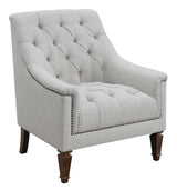 Avonlea Gray Sloped Arm Upholstered Chair