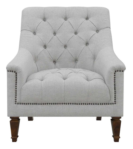 Avonlea Gray Sloped Arm Upholstered Chair