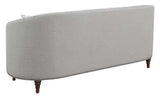 Avonlea Sloped Arm Upholstered Sofa Trim Gray